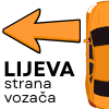 Lijeva (Vozačka strana)